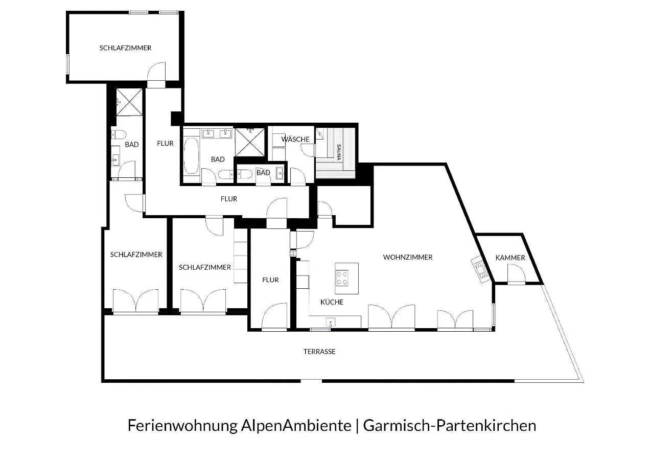 Apartment Ferienwohnung Alpenambiente Garmisch-Partenkirchen Deutschland